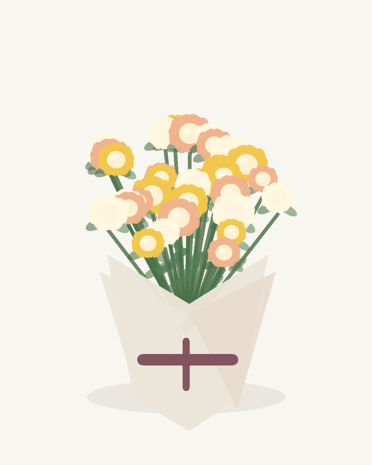 Премиальный букет flower lovers